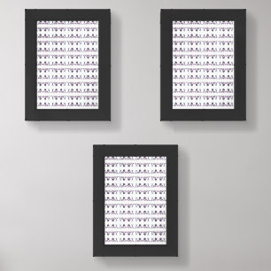 The Art of Love: Elegant Letters and Blooming Rose Wall Art Sets