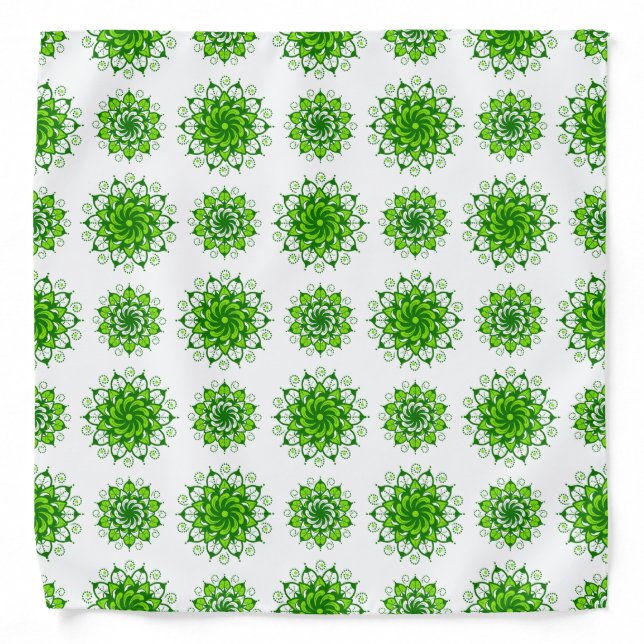 the art of mandala pattern bandana (Front)