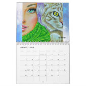 The Art of Maria J. William 2023 calendar (Jan 2025)