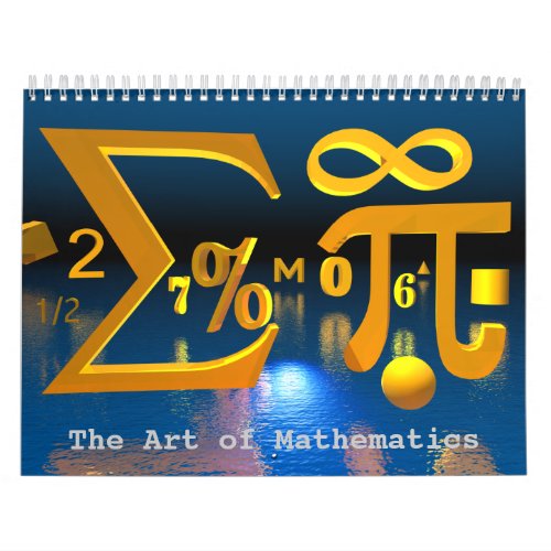 The Art of Mathematics calendar
