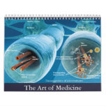 The Art Of Medicine Calendar at Zazzle
