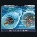 The Art of Medicine Calendar<br><div class="desc">A calendar featuring the artist side of medical illustration.</div>
