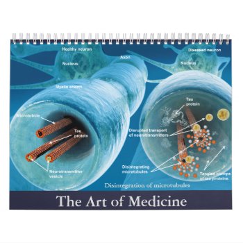 The Art Of Medicine Calendar by ScienceSpot at Zazzle