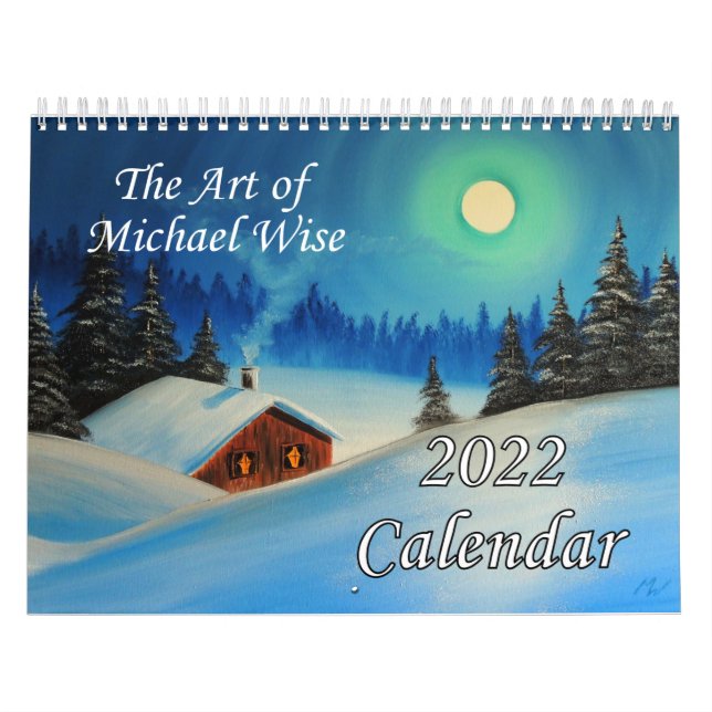 The Art of Michael Wise 2022 Calendar (Cover)