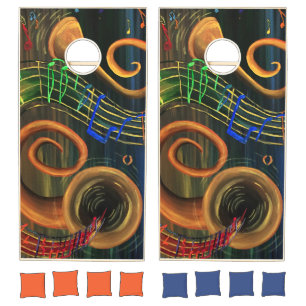 The ART of Music Cornhole Set