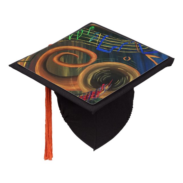 The ART of Music Graduation Cap Topper (Angled)