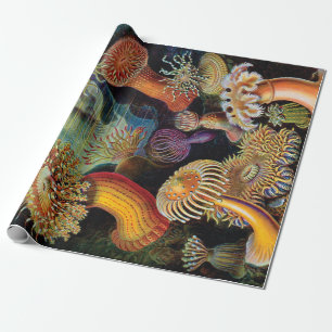 The Art of Nature by Ernst Haeckel Wrapping Paper