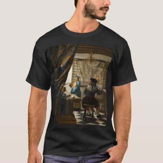 The Art of Painting 1668 Johannes Vermeer T-Shirt
