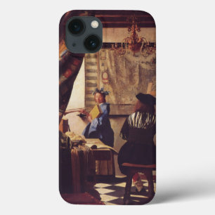 The Art Of Painting by Johannes Vermeer iPhone 13 Case