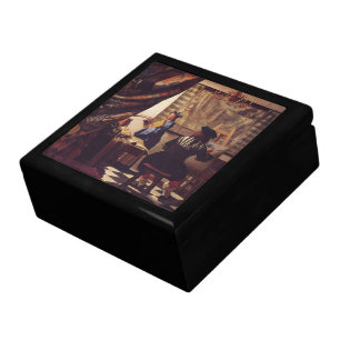 The Art of Painting by Johannes Vermeer Keepsake Box