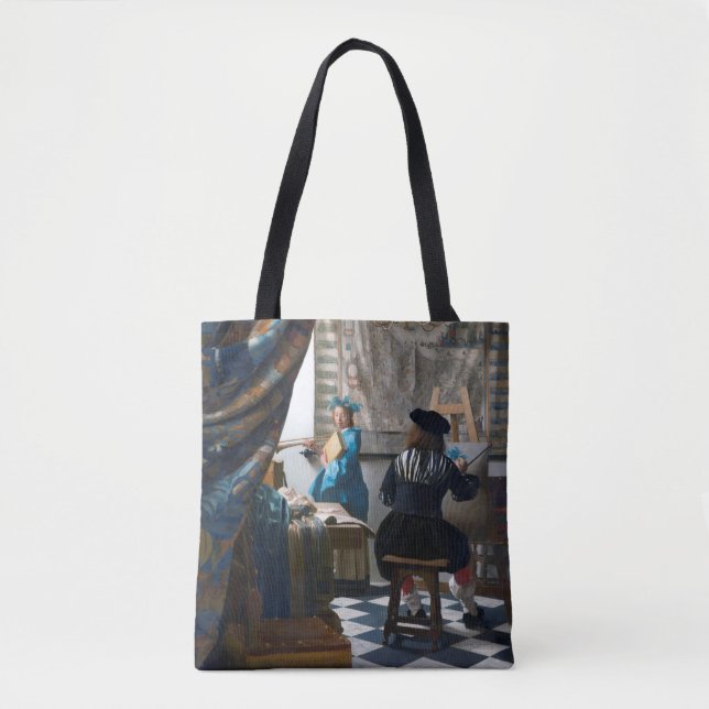 The Art of Painting, Johannes Vermeer, 1666-1667 Tote Bag (Front)