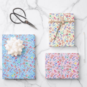 The Art of Painting Wrapping Paper Sheets
