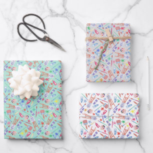 The Art of Painting Wrapping Paper Sheets