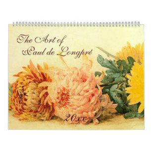 The Art of Paul de Longpré Calendar