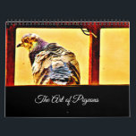 The Art of Pigeons Calendar<br><div class="desc">Enjoy various pigeon scenes from Riyadh,  Saudi Arabia!</div>