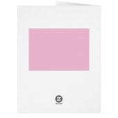 The Art of Pink Gift Wrapping Cards (Back)