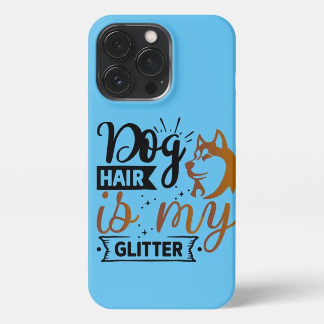 The Art of Positive Dog | Motivational Quote iPhone Case (Back)