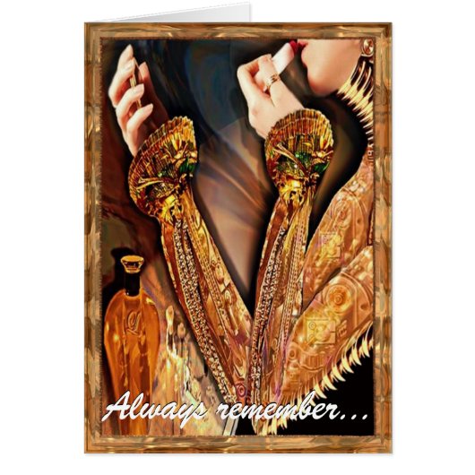 The art of primping Customizable Cards (Front)