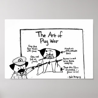 The Art of Pug War Poster