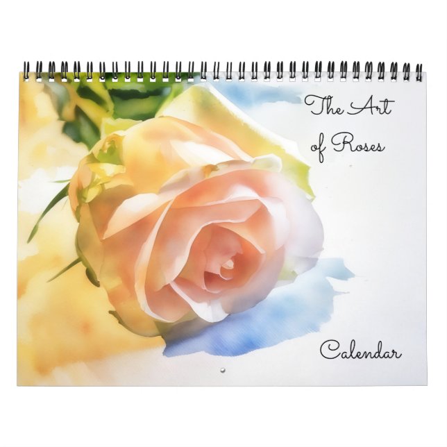 The Art of Roses Calendar (Cover)