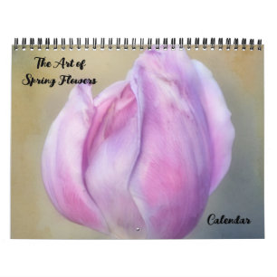 The Art of Spring Flowers Calendar