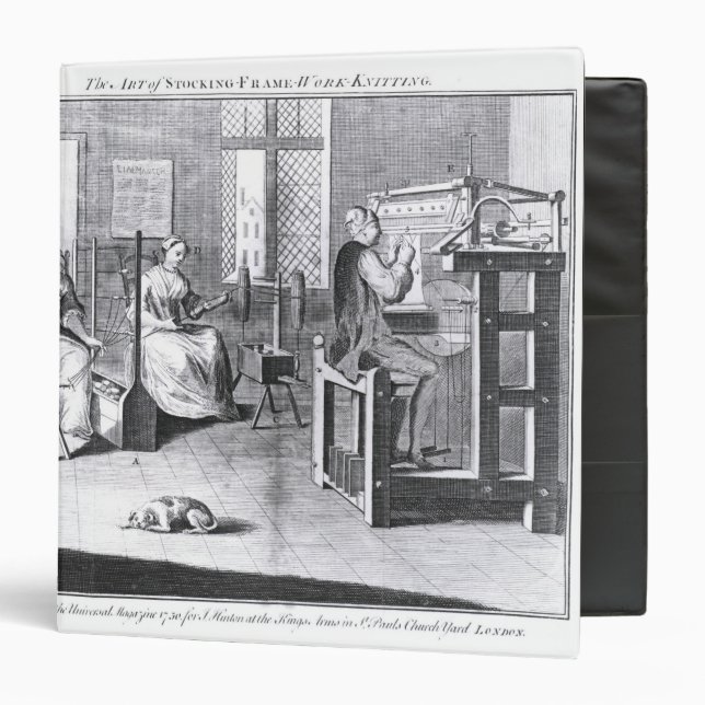 The Art of Stocking-Frame-Work-Knitting Binder (Front/Inside)