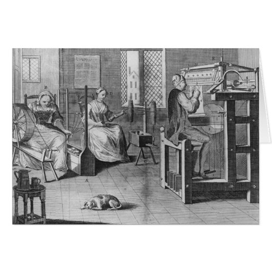 The Art of Stocking-Frame-Work-Knitting Cards (Front Horizontal)