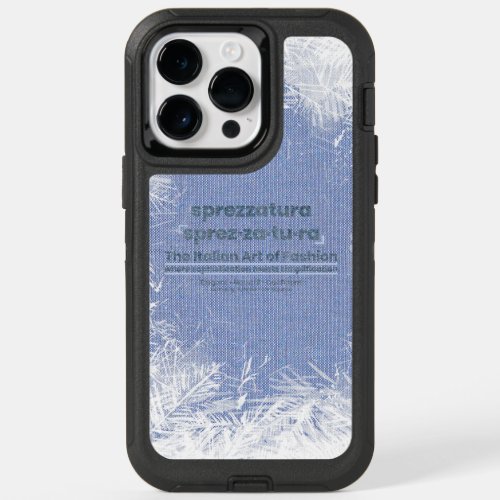 THE ART OF STYLISH NONCHALANCE-DenimArt OtterBox iPhone 14 Pro Max Case