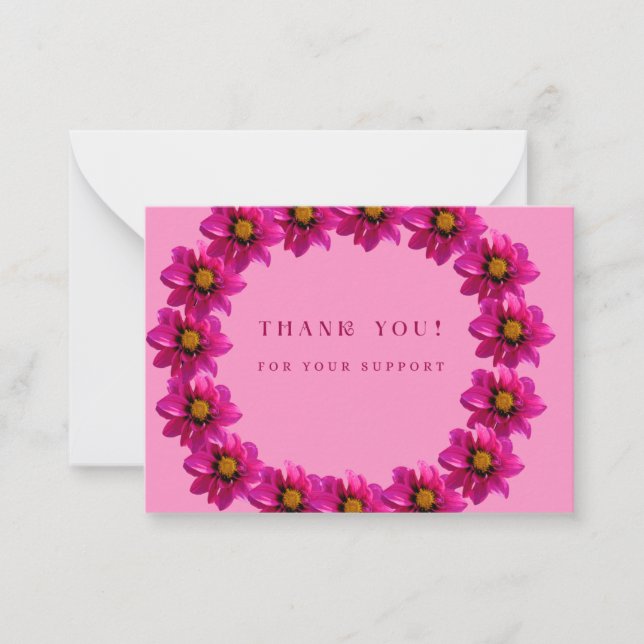 The Art of Thank You Note Card (Front)