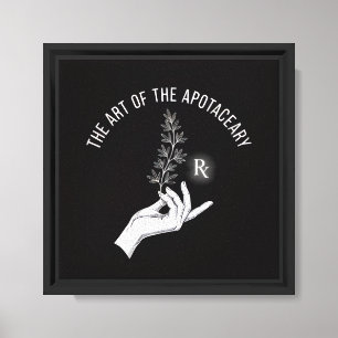 The Art of the Apothecary Rx Canvas Print