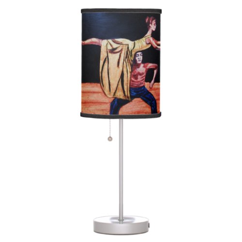 THE ART OF THE DANCE  lamp shade