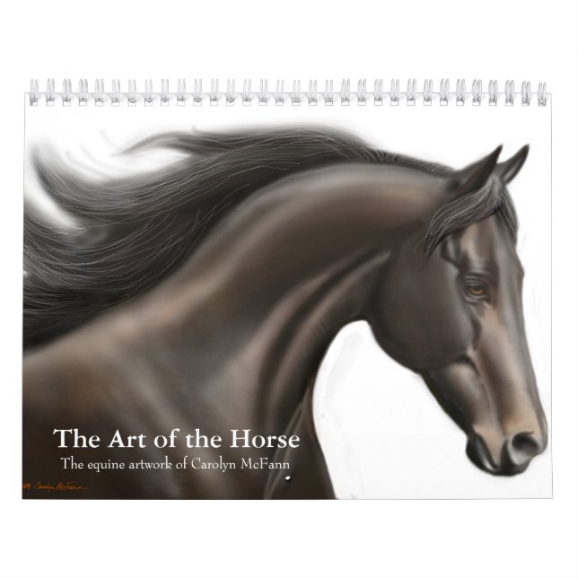 The Art of the Horse Calendar (Cover)