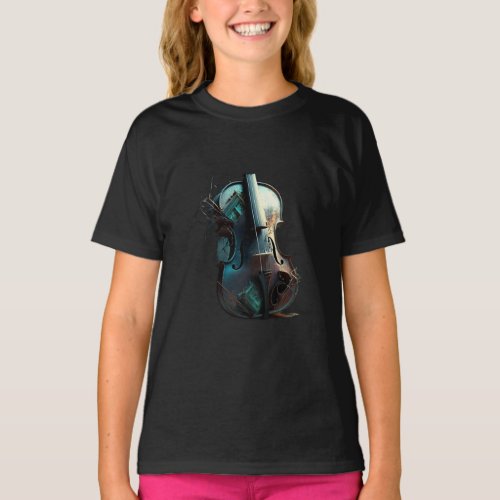 The Art of the Six Strings Exploring the World  T_Shirt