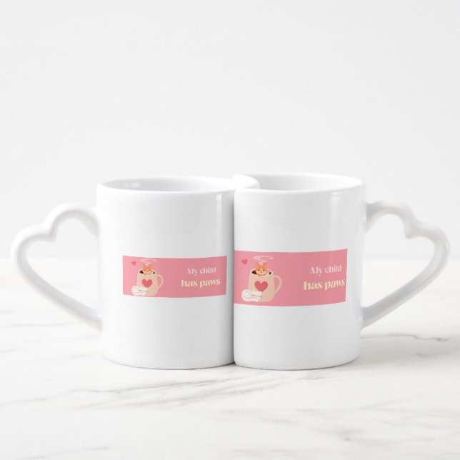 The art of the table coffee mug set (Front Nesting)