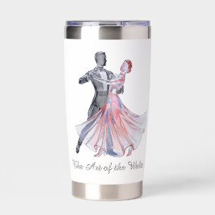 The Art of the Waltz – Custom Waltz Dance Insulated Tumbler