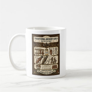 The Art of Traditional Archery - Longbow Heritage Coffee Mug