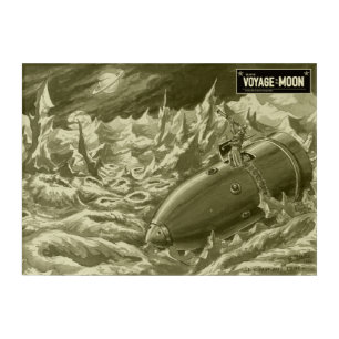 The Art of *Voyage to the Moon* Acrylic Wall Art