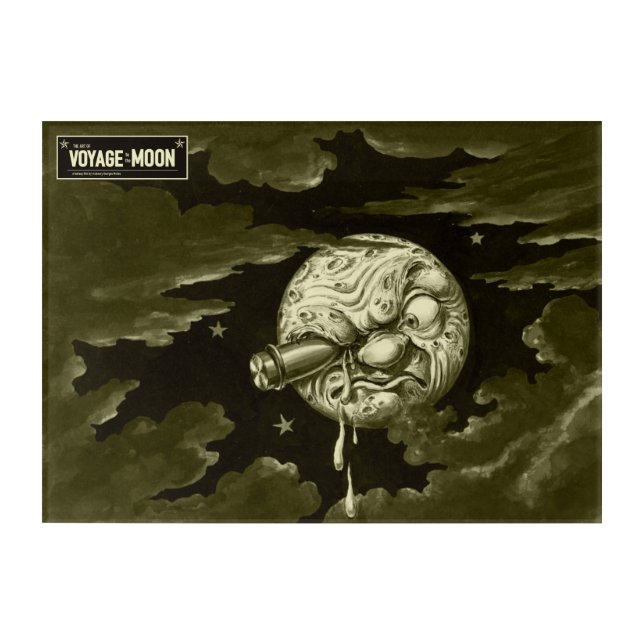 The Art of *Voyage to the Moon* Acrylic Wall Art (Front)