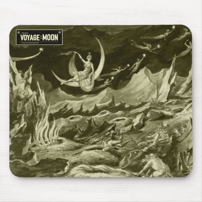 The Art of *Voyage to the Moon* Mousepad (Front)