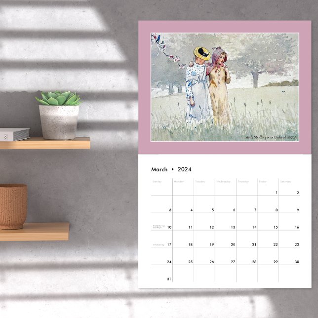 The Art of Winslow Homer Calendar (Creator Uploaded)