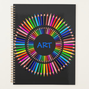 The Art Teacher, Colored Pencils Planner