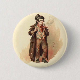 The Artful Dodger by Kyd, Dickens' Oliver Twist Button