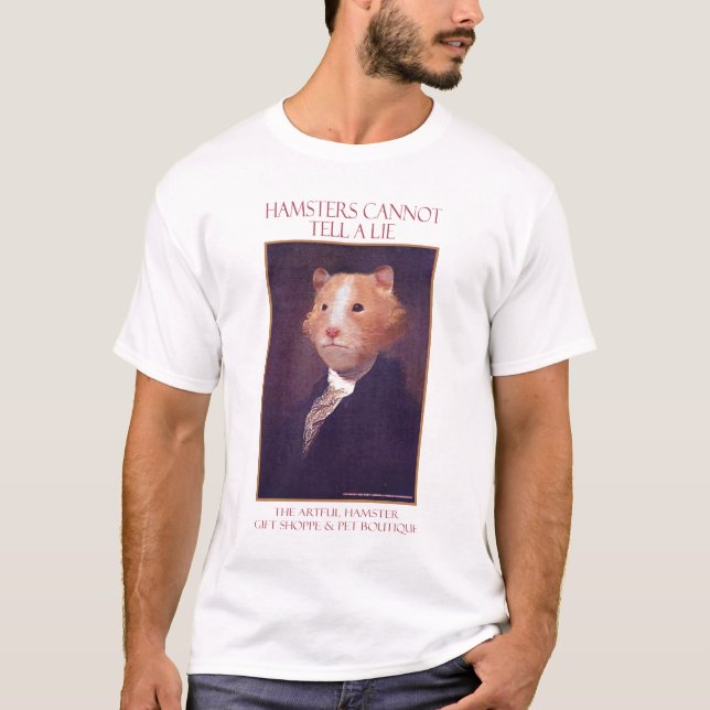 The Artful Hamster George T-Shirt (Front)
