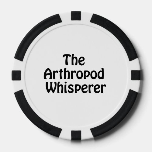 the arthropod whisperer poker chips