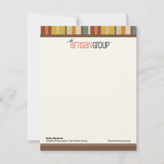 The Artisan Group Note Cards (Kellie)