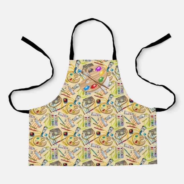 The Artist All-Over Print Apron (Front)