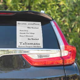 the artist_AwayNowe Talismans V4 gphrases Sticker