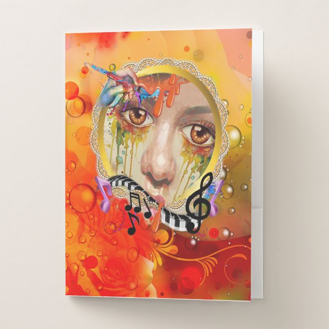 The artist Mirror Pocket Folder (Front)