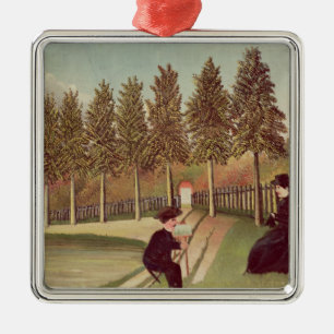 The Artist Painting his Wife, 1900-05 Metal Ornament