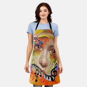 The Artist pallet All-Over-Print Tank Top Apron